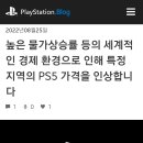 [오피셜] 소니 PS5 가격 인상 이미지