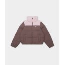 2690 | KV2690 아디다스 다운 퍼프 숏패딩｜여성 데일리룩 컬러 예쁜 브라운핑크