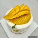 창원케이크 망고가 통으로 올라가는 소안 망고케이크 맛집