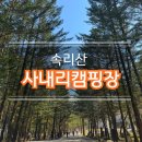 사나래산채 | [충북/보은] 속리산사내리야영장 - 캠핑, 등산, 맛집 한번에!