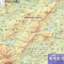 강진주작산등산등산지도 이미지