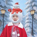 루돌프와 산타클로스 이미지