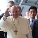Pope rides KTX to Daejeon 이미지