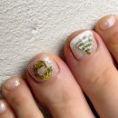 우니네일(wooni nail) | 양주 덕정동네일 , 우니네일 크리스마스 패디 🎄❤️💚