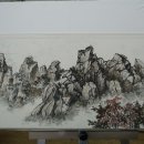 실경산수화 이미지