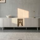 밀라노가구 | 거실장 추천｜밀라노 2100 TV다이 후기 (신혼집 가성비 가구)