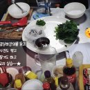 일품요리와 밑반찬 이미지