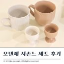 론드 | 집들이 선물 추천 오덴세 시손느 빅머그와 론드 미니잔 후기