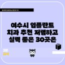 죽림치과의원 | 여수시 임플란트 치과 추천 저렴하고 실력 좋은 30곳은