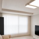 풍무로68번길-R | 김포커튼 한화포레나 풍무5단지 거실 쉬폰커텐 시공후기