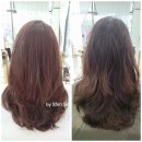 꾸안꾸스타일 #광교미용실 #헤담 에서 빌드펌과 겨울염색으로 스타일 완성하기