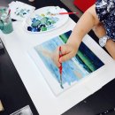 풍경화그리기 이미지