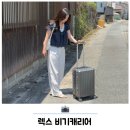 여행용 20인치 캐리어 추천 렉스 비기캐리어 사용 후기