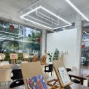 아크릴 캔버스화 그리기 이미지