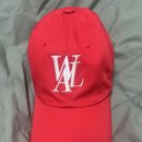 [WOOALONG] 우알롱 시그니처 로고 볼캡 레드, M 사이즈 후기 (Signature Logo Ball cap - RED)