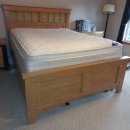 Queen Size bed frame and headboard.(Sold) 이미지