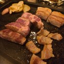 동호한돈 | 용산 고기집 김숙성 이태원점 두툼한 삼겹살 맛집 후기