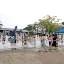 바닥분수 이미지