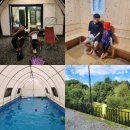 안면도 네잎클로버 수영장 | 가평 글램핑 카라반 추천 수영장, 사우나 있는 네잎클로버 캠핑장