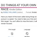 own pace