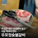 마산 석전시장 우포정숯불갈비 재방문, 돼지생갈비 내돈내산 후기