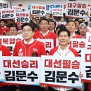 김문수, 보수텃밭서 이재명 맹폭, “난 거짓말 안 하잖나” 이미지