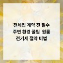 신대륙부동산중개 | 전세집 계약 전 필수! 주변 환경 꿀팁 &amp; 원룸 전기세 절약 비법