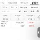 TSLT 매도 했습니다. 이미지