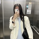 에이치나이키주 | 4,5월 데일리룩(플플가기건,오르트위드자켓,나이키반바지,cos크롭자켓)
