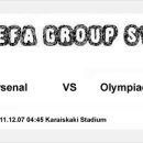 2011년 12월 7일(수) UEFA 챔스 32강 아스널 VS 올림피아코스 경기일정+생중계 안내 이미지