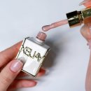 M008 | [셀프네일] 리본파츠 글리터 그라데이션네일 후기