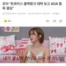 자기객관화 확실했던 초아의 AOA 탈퇴 이유 이미지