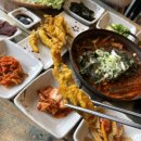 명촌맛집 옥바우집큰딸 점심 멸치튀김 쌈밥 정식 후기