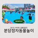 성남신기초등학교 | 분당 정자동 물놀이 후기 무료로 즐기는 여름 피서 명소