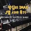 광장로 | 왕십리 CGV IMAX J열 시야 후기｜오디세이 아이맥스로 보고 온 후기 🎬