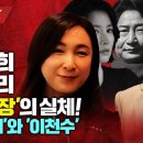 김건희 문고리 윤 팀장의 실체 이영애와 이천수 이미지