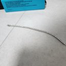 테니스팔찌란?/입문용 아이스볼 테니스팔찌 3mm 실버 16.5cm(S사이즈) 내돈내산 실착포함 리뷰