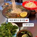 한국화 | [속초] 베트남 음식 🇻🇳 매자쌀국수 솔직 후기