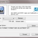 메모리 공장초기화 포맷 SD Formatter 3.1 이미지