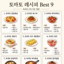 G00122 | 260506수 토마토 레시피 Best 9- 토마토달걀볶음, 토마토파스타, 토마토마리네이드, 토마토계란국...