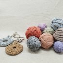 손뜨개 키링 만들기 이미지