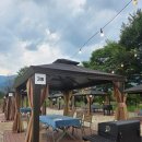 더케이호텔앤리조트(주) 지리산가족호텔 | 더케이지리산가족호텔바베큐에서 비오는날 힐링타임