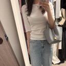티나옷방 | 핏 예쁜 기본 티 추천 (7부, pvcs, 망매플, 자라, 글로니 등) + 프븍스 져지 셋업 착용샷