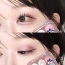 컬러그램 짱구 콜라보 눈토리얼 아이팔레트 8호 베이지더하기보라는사랑