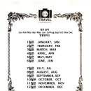 여권 영문 표기 월별 달력 Jan Feb Mar Apr May Jun Jul Aug Sep Oct Nov Dec 몇월일까요 이미지