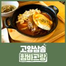 버스정류장 05-046 | 고양 삼송 카페거리 신상 함박스테이크 맛집, 함바그랑
