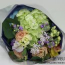 프렌치 스타일 유러피안 꽃다발 이미지