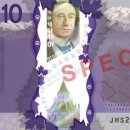 캐나다은행, 10달러 신권 도안 오류 이미지