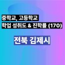 동국대학교사범대학부속금산중학교 | [전북 김제시] 중학교, 고등학교 학업 성취도 &amp; 진학률 분석 (170)