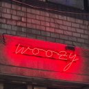 율하바른부동산공인중개사사무소 | 창원간판ㅣ마산 산호동 요리주점 유리관네온 간판 제작 시공 &#39;우지 WOOZY&#39;